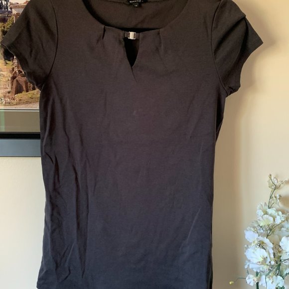 Jacob cut-out top - slate grey, size large - Picture 3 of 3